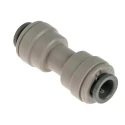 John Guest Plastic Pipe Fitting Connector Straight 1/4 in Push Fit Acetal Material 10 Bar PI0408S