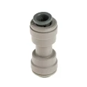 John Guest Plastic Pipe Fitting Connector Straight 1/4 in Push Fit Acetal Material 10 Bar PI0408S