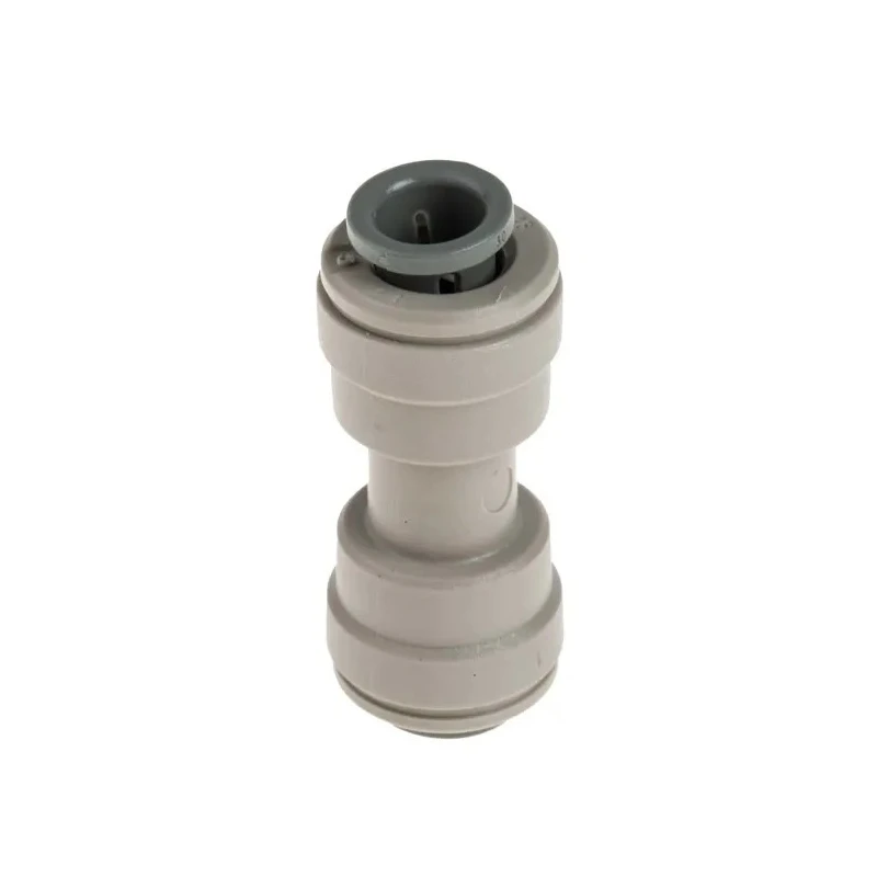 John Guest Plastic Pipe Fitting Connector Straight 1/4 in Push Fit Acetal Material 10 Bar PI0408S