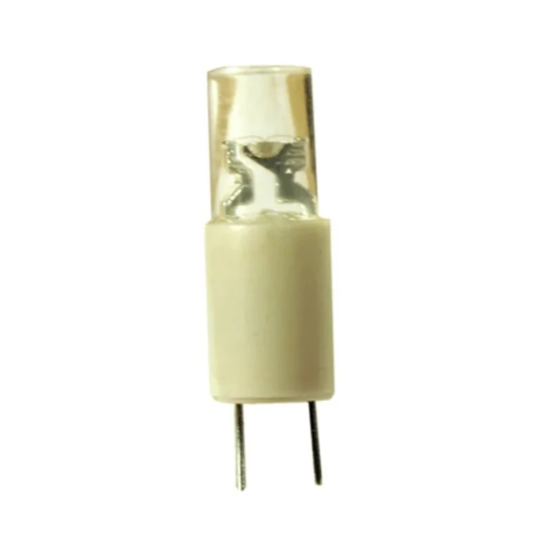JKL Components 12 V White LED 5 mm (T-1 3/4) Through Hole LE-BP-12W