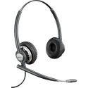 Plantronics On Ear Binaural Headset Black HW720