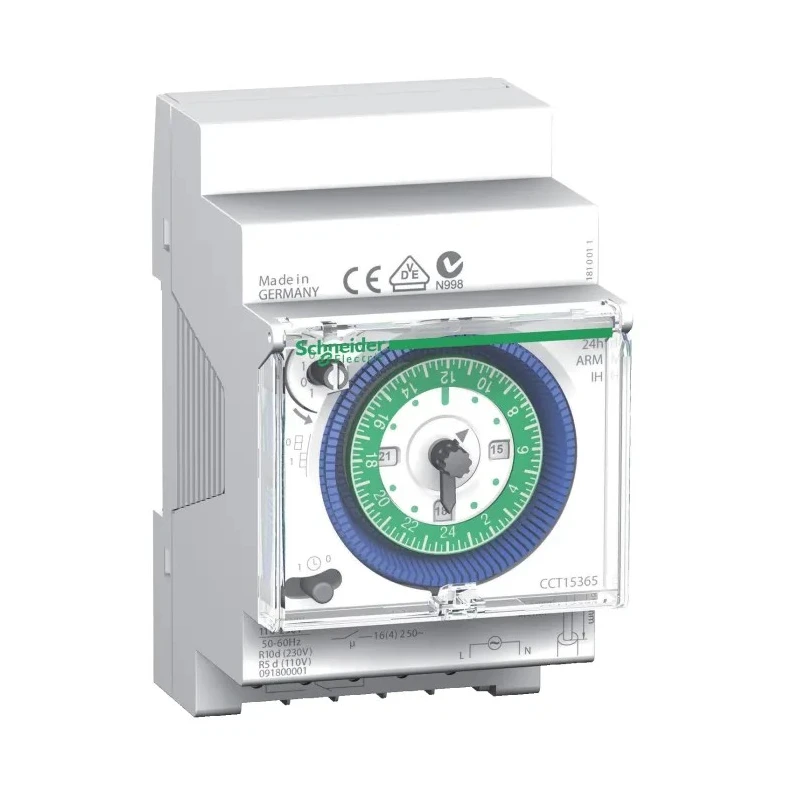 Schneider Electric Analogue DIN Rail Time Switch 230V CCT15