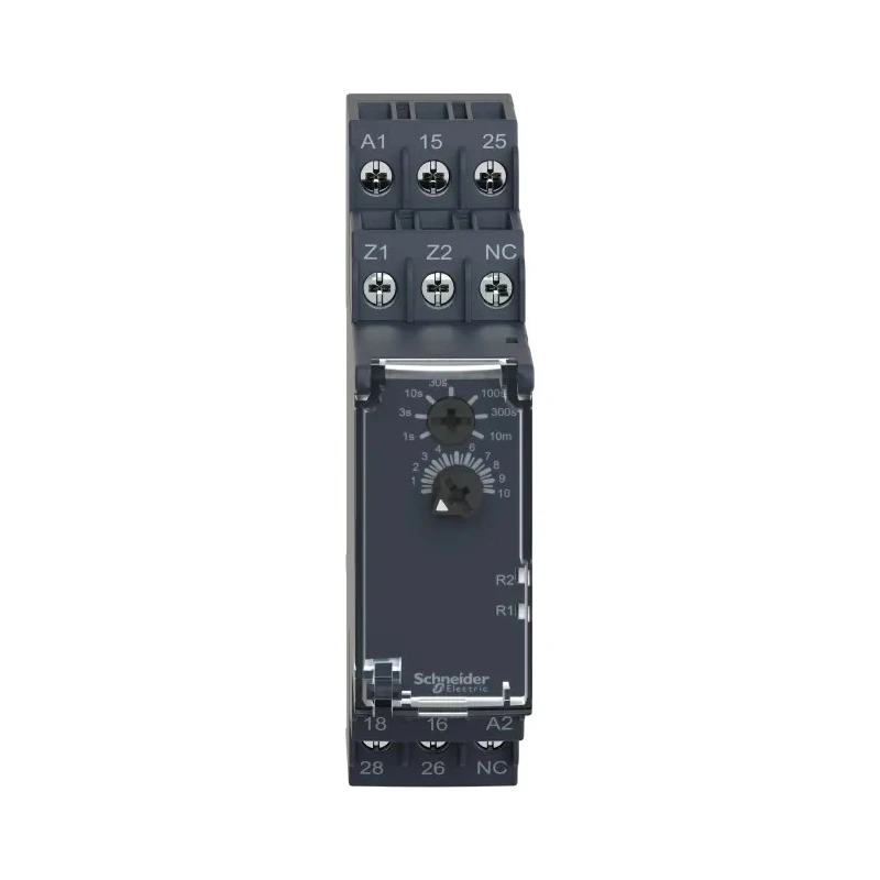 Schneider Electric Harmony Time Series DIN Rail Timer Relay, DPDT Contact Configuration, 24 to 240 V AC/DC, 0.3 to RE22R2KMR