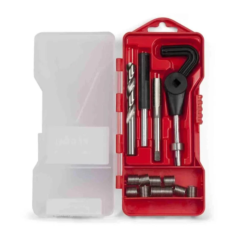 Recoil 15 Piece Thread Repair Kit Industrial Automotive Maintenance Threading Tools 35078
