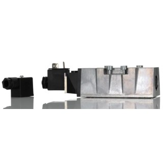 Norgren Pneumatic Solenoid Valve 5/2 Solenoid/Spring, 110V AC, Die Cast Aluminium Body SXE9574-A81-00/110VAC