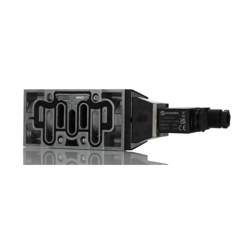 Norgren Pneumatic Solenoid Valve 5/2 Solenoid/Spring, 110V AC, Die Cast Aluminium Body SXE9574-A81-00/110VAC