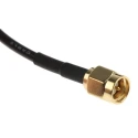 Siretta ALPHA15/2.5M/SMAM/S/S/26 Quad Band Puck Antenna with SMA Male Connector 2.5m Lead Length ALPHA15/2.5M/SMAM/S/S/26