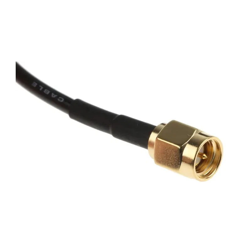 Siretta ALPHA15/2.5M/SMAM/S/S/26 Quad Band Puck Antenna with SMA Male Connector 2.5m Lead Length ALPHA15/2.5M/SMAM/S/S/26
