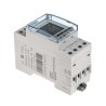 Legrand Digital DIN Rail Time Switch, 2-Channel, 230V AC, 5-Year Battery Life, Backlit Graphic Display, Model 4 126 41