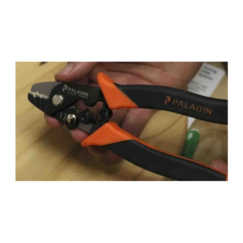 Tempo ProGrip Series Fibre Optic Insulated Wire Stripper, Stripping Range 125μm to 2.0 mm, Overall Length 50mm PA1177