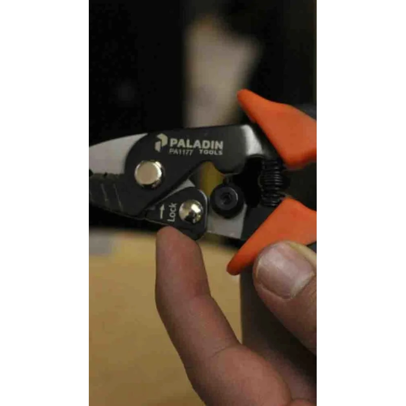 Tempo ProGrip Series Fibre Optic Insulated Wire Stripper, Stripping Range 125μm to 2.0 mm, Overall Length 50mm PA1177