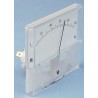 Sifam Tinsley Analogue Panel Ammeter 25 A AC/DC, 55.5 mm x 27 mm, ±1.5 to ±2.5 % IS 11021