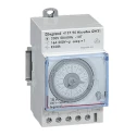 Legrand Analogue DIN Rail Time Switch 3-Channel 230V ac 4 127 95