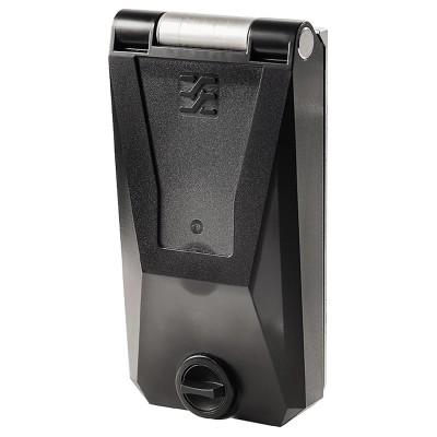 Weidmüller FrontCom Series Faceplate Frame Black Polycarbonate Mount Type Frame 1450510000