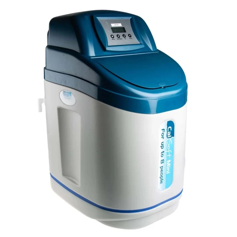 RS PRO Steel Blue and White Water Softener Metered Mini Compact Automatic Regenerating Unit 897-7138