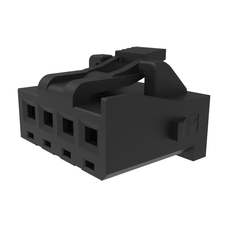 Molex Female PCB Connector Housing 2.5 mm Pitch 3 Way 1 Row Straight Nylon Panel Mount 207841-0003