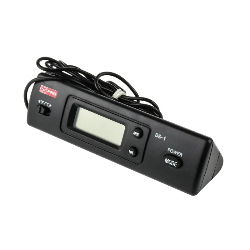 RS PRO Wired Digital Thermometer 70 °C Max DS-1