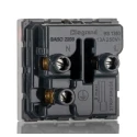 Weidmüller Industrial Grade Outdoor 13A 250V Polycarbonate Panel Mount 1 Gang Plug Socket Type G 1450770000
