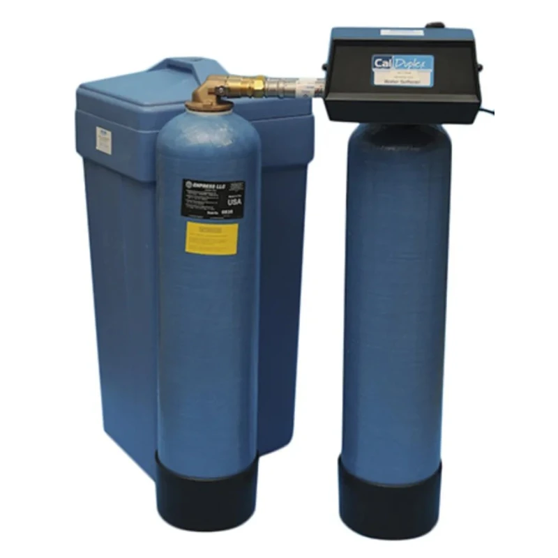 RS PRO Steel Blue Water Softener 50L Tank Capacity 2m³/h Flow Rate Threaded Inlet Outlet Connections 897-7107