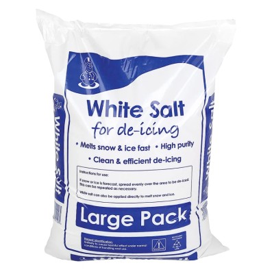 RS PRO 25 kg White De-Icing Salt High Purity Melting Snow and Ice 897-7456