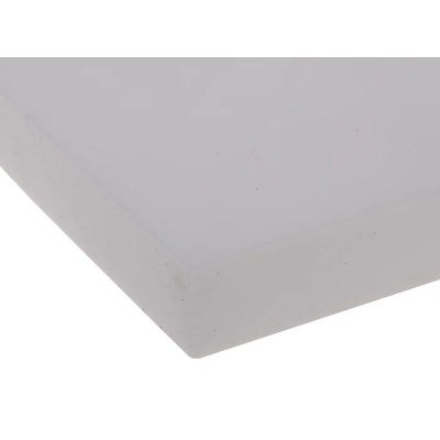 RS PRO White Polytetrafluoroethylene Plastic Sheet 300mm x 300mm x 12mm 197-0089