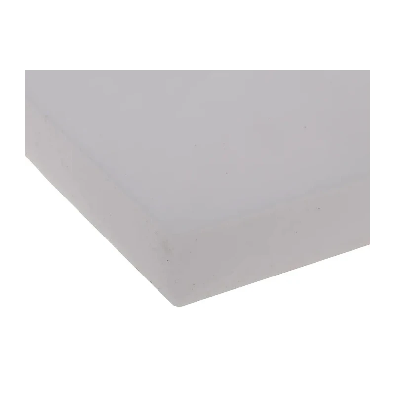 RS PRO White Polytetrafluoroethylene Plastic Sheet 300mm x 300mm x 12mm 197-0089