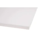 RS PRO White Polytetrafluoroethylene Plastic Sheet 300mm x 300mm x 12mm 197-0089