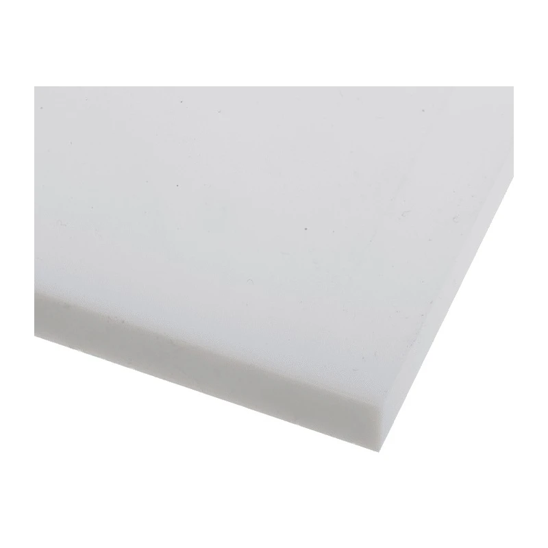 RS PRO White Polytetrafluoroethylene Plastic Sheet 300 mm x 300 mm x 15 mm 197-0095