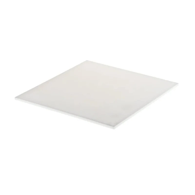 RS PRO White Polytetrafluoroethylene Plastic Sheet 300 mm x 300 mm x 6 mm 197-0051