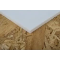 RS PRO White Polytetrafluoroethylene Plastic Sheet 300 mm x 300 mm x 6 mm 197-0051