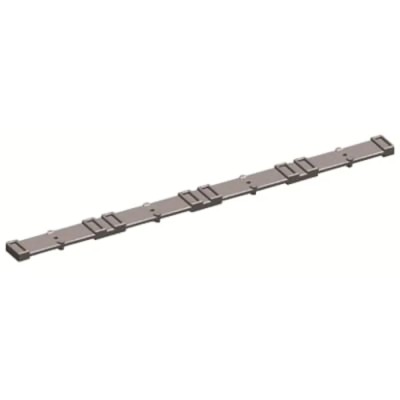 ABB ZX Series Copper Busbar Holder for Use with TriLine 50 mm x 790 mm x 50 mm 2CPX046080R9999