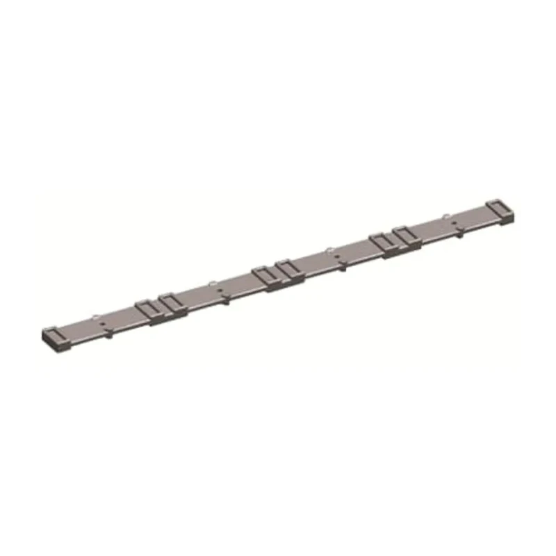 ABB ZX Series Copper Busbar Holder for Use with TriLine 50 mm x 790 mm x 50 mm 2CPX046080R9999
