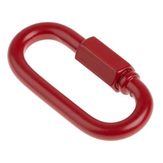 RS PRO Red Barrier & Stanchion Chain Link Steel 4 m 898-7150