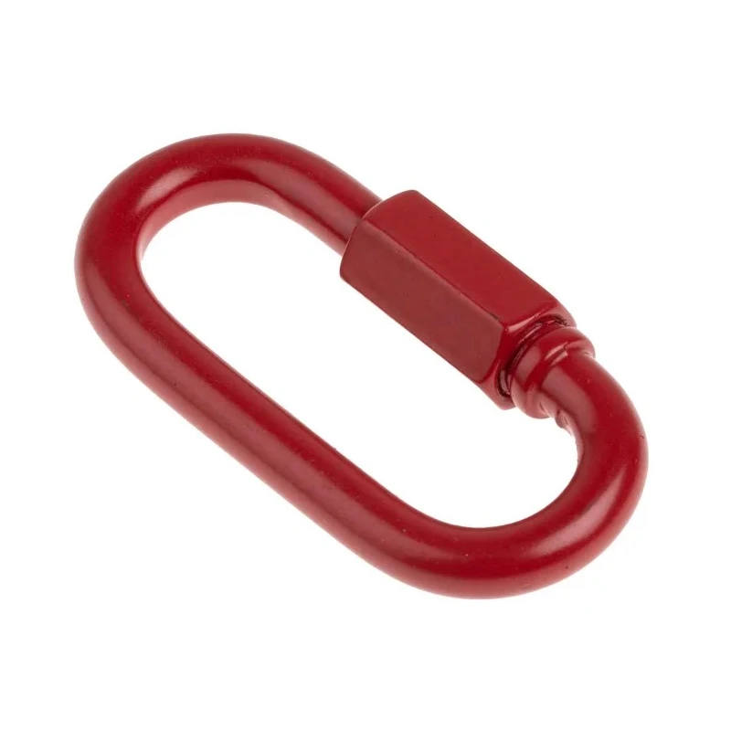 RS PRO Red Barrier & Stanchion Chain Link Steel 4 m 898-7150