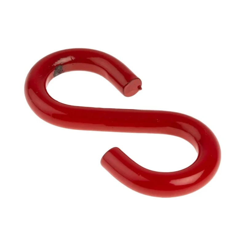 RS PRO Red S-shaped Hook Steel 30 mm Width 4 m Length 898-7154