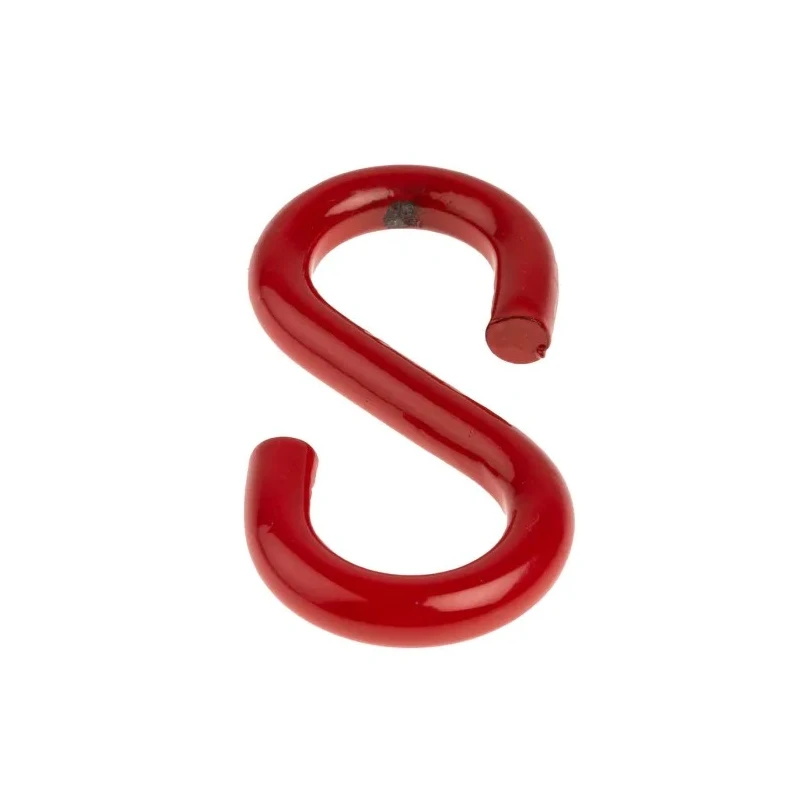 RS PRO Red S-shaped Hook Steel 30 mm Width 4 m Length 898-7154