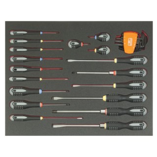 Bahco 27 Piece Maintenance Tool Kit with Foam Inlay FF1A1002