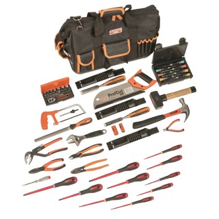 Bahco 61 Piece Maintenance Tool Kit with Case 4750FB2-19TS001