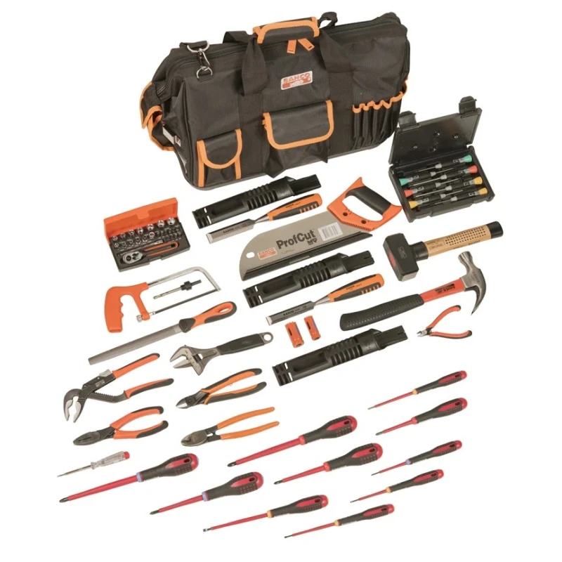 Bahco 61 Piece Maintenance Tool Kit with Case 4750FB2-19TS001