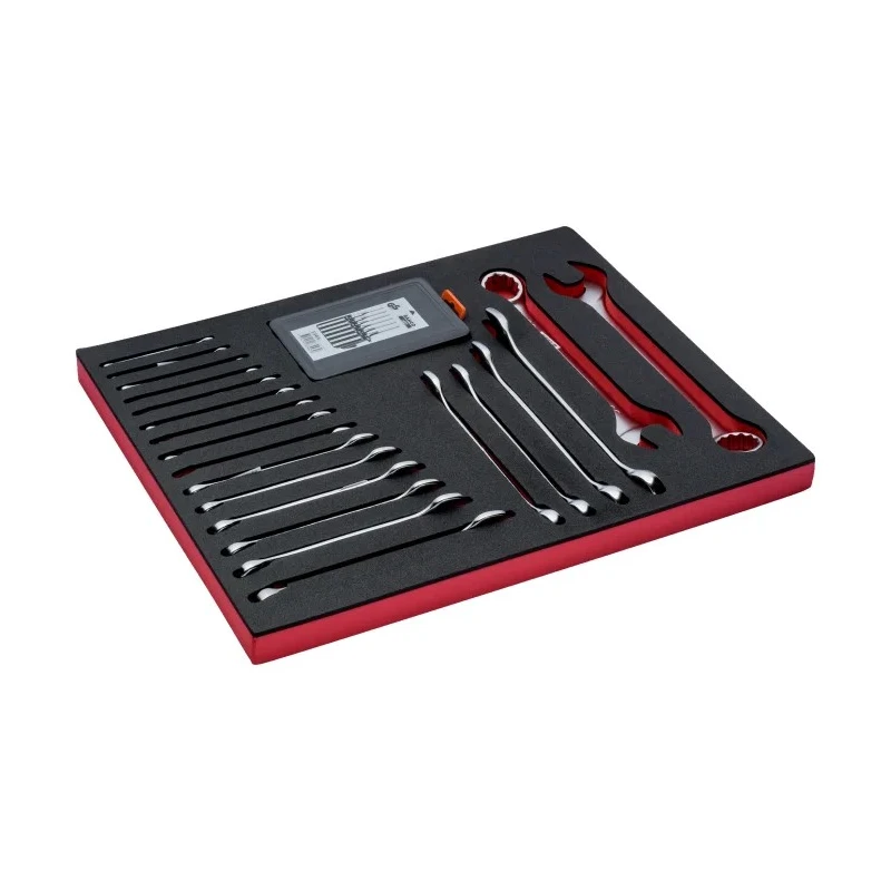 Bahco 27-Piece Chrome Ring Spanner Set 6 To 32 mm FF1A5002