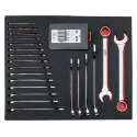Bahco 27-Piece Chrome Ring Spanner Set 6 To 32 mm FF1A5002