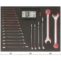 Bahco 27-Piece Chrome Ring Spanner Set 6 To 32 mm FF1A5002