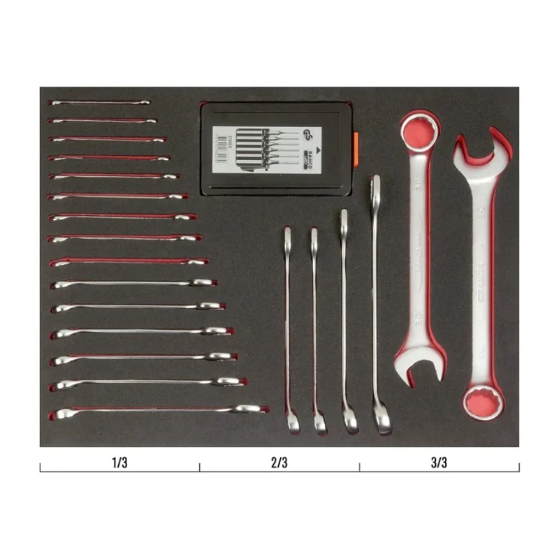 Bahco 27-Piece Chrome Ring Spanner Set 6 To 32 mm FF1A5002