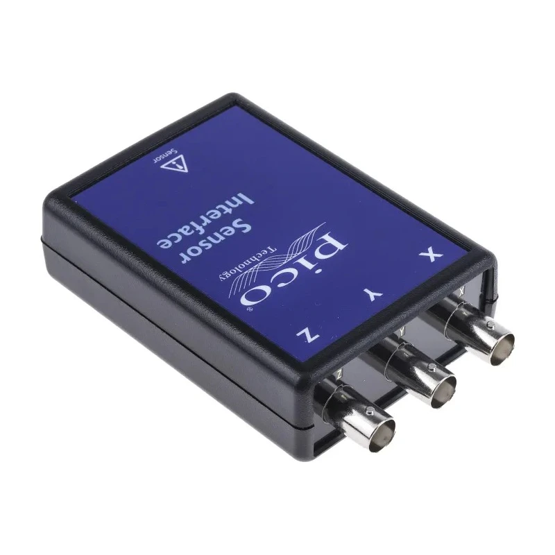 Pico Technology Three-Axis Accelerometer Kit Oscilloscope Adapter PP877, ±5 g Range, DC to 350 Hz, BNC Output PP877