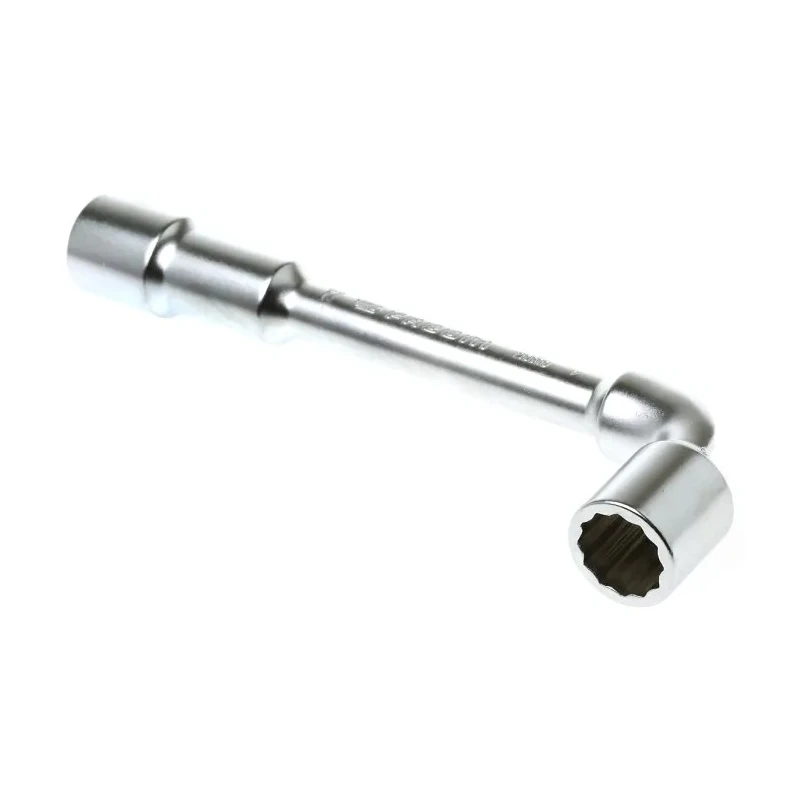 Facom Hexagon Tubular Box Spanner 15 mm Tip, Chrome Vanadium Steel Blade, 169mm Length 76.15