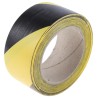 RS PRO Yellow, Black Polyvinyl Chloride 50mm x 33m Lane Marking Tape 0.14mm Thickness 197-1012