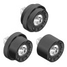 Bosch Rexroth Castor Wheel M12 Thread Plastic 10 mm Groove 3842218941