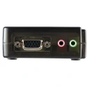 StarTech.com 4 Port USB VGA KVM Switch Single Display 3.5 mm Stereo Audio 2048 x 1536 Pixels SV411KUSB