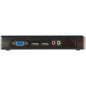 StarTech.com 4 Port USB VGA KVM Switch Single Display 3.5 mm Stereo Audio 2048 x 1536 Pixels SV411KUSB
