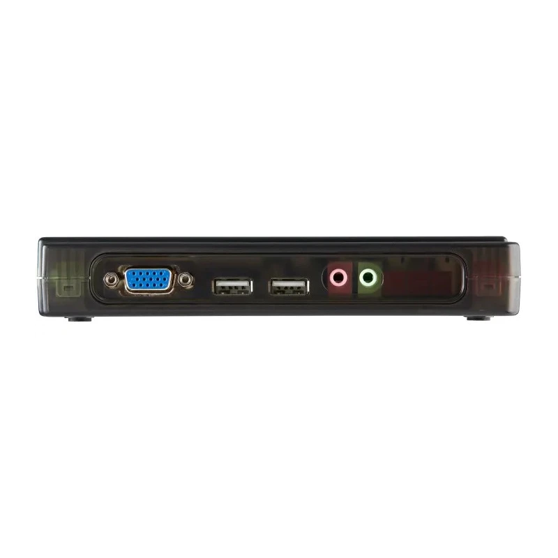 StarTech.com 4 Port USB VGA KVM Switch Single Display 3.5 mm Stereo Audio 2048 x 1536 Pixels SV411KUSB